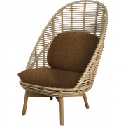 Cane-line - Hive Highbacksessel Umber braun (Rise)