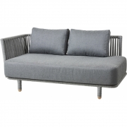 Cane-line - Moments 2-Sitzer Sofamodul Rechts 