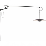 Marset - Ginger A XL 42 Wandleuchte Wenge (Direktanschluss)