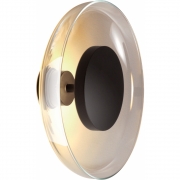 Marset - Aura Plus Wandleuchte LED Rauchglas