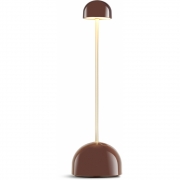 Marset - Sips Portable Tischleuchte Chocolate / Gold