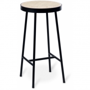 Warm Nordic - Be My Guest Barhocker French Cane 