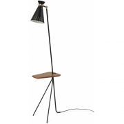 Warm Nordic - Cone Stehleuchte mit Tisch