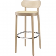 Thonet - 118 H Barhocker TP 107 Aufgehellt Beize