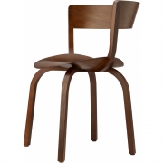 Thonet - 404 F Holzstuhl TP 24 Nussbaum