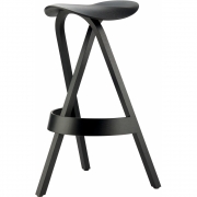 Thonet - 404 H Holzbarhocker TP 29 Schwarz
