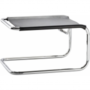 Thonet - S 35 LH Hocker Schwarz