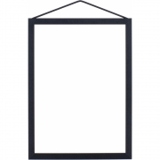 Moebe - Frame Bilderrahmen Aluminium Schwarz 