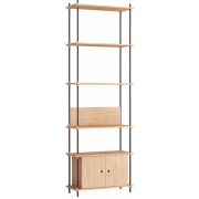 Moebe - Shelving System s.255.1.B Regal, Einfach 