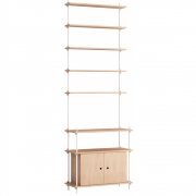 Moebe - Shelving System s.255.1.C Regal, Einfach 