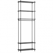 Moebe - Shelving System s.255.1.F Regal, Einfach 