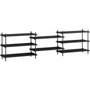Moebe - Shelving System s.65.3.A Regal, Dreifach 