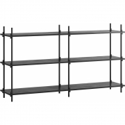 Moebe - Shelving System s.85.2.B Regal, Doppelt 