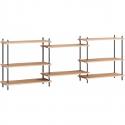 Moebe - Shelving System s.85.3.A Regal, Dreifach 