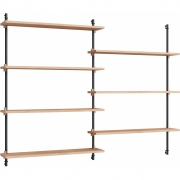 Moebe - Wall Shelving ws.115.2 Wandregal, Doppelt 