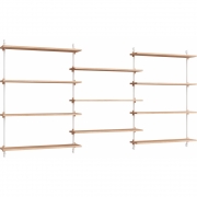 Moebe - Wall Shelving ws.115.3 Wandregal, Dreifach 