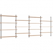 Moebe - Wall Shelving ws.115.4 Wandregal, Vierfach 