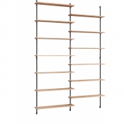 Moebe - Wall Shelving ws.230.2 Wandregal, Doppelt 