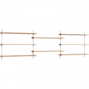 Moebe - Wall Shelving ws.65.3 Wandregal, Dreifach 