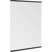 Moebe - Wandspiegel Rechteckig 30x40 cm Schwarz