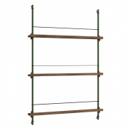 Moebe - MS.115.1 Magazin Regal Eiche geräuchert 