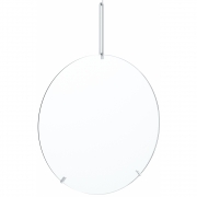 Moebe - Wandspiegel, Stahl Ø 50 cm