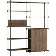 Moebe - Shelving System s.200.2.I Regal, Doppelt 