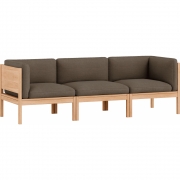 Moebe - Modular Sofa 3-Sitzer mit Armlehnen Autumn
