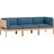 Moebe - Modular Sofa 3-Sitzer mit Armlehnen Field