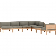 Moebe - Modular Sofa Kombination D Re-Wool 