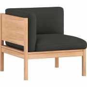 Moebe - Modular Sofa Eckmodul Re-Wool
