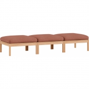 Moebe - Modular Sofa 3 Sitzer Daybed Autumn