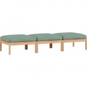 Moebe - Modular Sofa 3 Sitzer Daybed Re-Wool