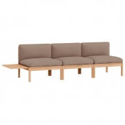 Moebe - Modular Sofa 3-Sitzer mit Beistelltisch Field