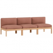 Moebe - Modular Sofa 3-Sitzer Re-Wool