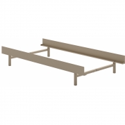 Moebe - Bett 90-180 cm ohne Lattenrost