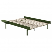 Moebe - Bett Hoch 140 cm mit Lattenrost