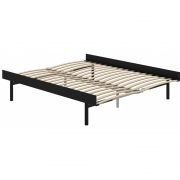 Moebe - Bett Hoch 160 cm mit Lattenrost