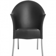 Driade - Lord Yo Gartenarmlehnstuhl Black/Aluminum