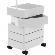 Magis - 360° Container 5 Fächer Grau