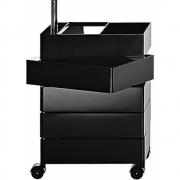 Magis - 360° Container 5 Fächer Schwarz