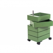 Magis - 360° Container 5 Fächer Grün
