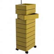 Magis - 360° Container 10 Fächer Gelb
