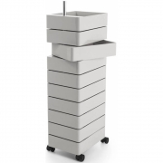 Magis - 360° Container 10 Fächer Grau