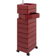 Magis - 360° Container 10 Fächer Bordeaux