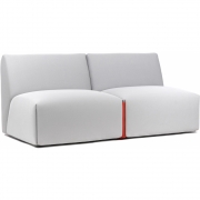 Magis - Costume Sofa 2-Sitzer ohne Armlehnen Fidivi One 8504/Orange