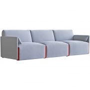 Magis - Costume Sofa 3-Sitzer mit Armlehnen