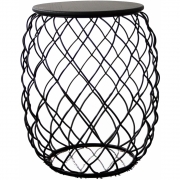 Magis - Pina Niedriger Tisch / Beistelltisch Indoor Schwarz/Schwarz