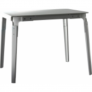 Magis - Steelwood Tisch 145x145 cm Weiß/Weiß