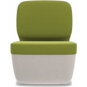 Magis - Nimrod Sessel Weiß/Grün